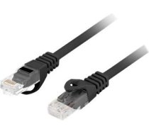 Lanberg | Patch cable - CAT 6 | RJ-45 - male | RJ-45 - male | 5 m | Black PCU6-10CU-0500-BK | 5901969434385
