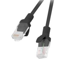 Lanberg | Patchcord CAT.6 UTP fluke passed | PCU6-10CC-0025-BK | 0.25 m | Black PCU6-10CC-0025-BK | 5901969406887