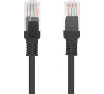 Lanberg | Patchcord CAT.5E UTP Fluke Passed | PCU5-10CC-2000-BK | 20 m | Black PCU5-10CC-2000-BK | 5901969406771
