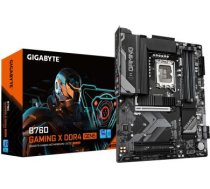 Mainboard GIGABYTE Intel B760 LGA 1700 ATX RAM DDR4-SDRAM 4xSlots 3xNumber of M.2 (M) slots B760GAMINGXD4GEN5 B760 GAMING X D4 GEN | 4719331873448