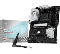 Mainboard MSI AMD B550 Socket AM4 ATX RAM DDR4-SDRAM 4xSlots Wi-Fi Yes Bluetooth Yes 2xNumber of M.2 (M) slots B550GAMINGWIFI B550 GAMING WIFI | 4711377376143