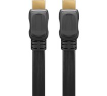 Goobay | High Speed HDMI Flat Cable with Ethernet | 61279 | HDMI male (type A) | HDMI (type A) | HDMI to HDMI | 2 m 61279 | 4040849612794