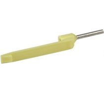 Kabeļa gals, Linergy TR kabeļu gali, viens vads, dzeltens, 0,25 mm², vidējais izmērs, marķēja DZ5CA002 | 3389110535396