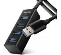 AXAGON Miniature metal four-port USB 3.2 Gen 1 hub | HUE-M1AL HUE-M1AL | 8595247906212