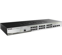 24+4 Port 10/100/1000BASE-TX and SFP tīkla komutators (switch) DGS-1210-28/ME | 790069455131