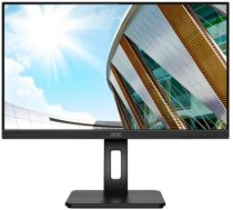 AOC Q24P2Q 23.8 ", IPS, QHD, 2560 x 1440, 16:9, 4 ms, 250 cd/m², Black, 75 Hz, Yes, HDMI ports quantity 1 Q24P2Q | 4038986147316