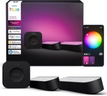 Hue Play galda lampu komplekts, gaismas joslas 2 gab. + Bridge Pro, melna, White and color ambiance 915005733903 | 8720169389458