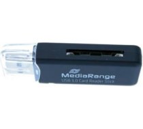 MEMORY READER USB3.0 STICK/BLACK MRCS507 MEDIARANGE MRCS507 | 4260459610359