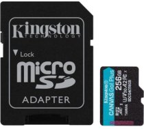 Atmiņas karte Canvas Go! Plus 256 GB microSD Class 10 UHS-I U3 V30 A2 SDCG4/256GB | 740617347999