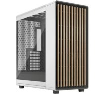Fractal Design Computer Case | North XL | Chalk White TG Clear | ATX FD-C-NOR1X-06 | 7340172709473