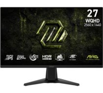 LCD Monitor MSI 27 " 2560 x 1440 pixels Wide Quad HD Native aspect ratio 16:9 LCD Flat MAG275QFE20 MAG 275QF E20 | 4711377386302
