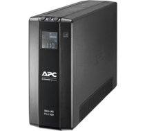 Schneider Electric APC Back-UPS Pro, tower, 230V, 8x IEC C13 outlets, AVR, LCD, user-replaceable battery | BR1300MI | 1300 VA | 780 W | 230 V BR1300MI | 731304346906