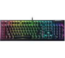 Razer | Mechanical Gaming Keyboard | BlackWidow V4 X | Mechanical Gaming Keyboard | Wired | US | Yellow Mechanical Switches (Linear) | Black RZ03-04701800-R3M1 | 8887910072868