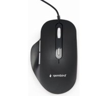 Datorpele, Ar vadu, USB 2.0, Melna MUS-6B-02 | 8716309121804