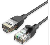 PATCH CABLE CAT.6A UTP/1M BLACK IBIBF VENTION IBIBF | 6922794742949