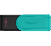 Kingston USB Flash Drive | DataTraveler Exodia S | 128 GB | USB 3.2 Gen 1 | Black/Turquoise DTXS/128GB | 740617348699