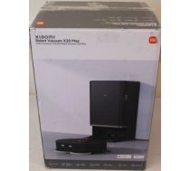 SALE OUT. Xiaomi Robot Vacuum | X20 Max EU | Wet&Dry | 5200 mAh | 8000 Pa | Black | REFURBISHED, USED, DIRTY, SCRATCHED BHR9220EUSO | 2000001389898