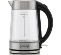 Gorenje Kettle | K17GDWII | 2200 W | Electric | 1.7 L | 360° rotational base | Stainless steel/Glass | Stainless steel/Transparent K17GDWII | 3838782826948