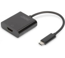 DIGITUS USB Type-C to HDMI Adapter, 4K@30Hz black DA-70852 | 4016032447528