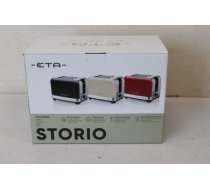 SALE OUT. ETA ETA916690040 STORIO Toaster, Power 930 W, 2 slots, Stainless steel, Beige | ETA Storio Toaster | ETA916690040 | Power 930 W | Housing material Stainless steel | Beige | DAMAGED PACKAGING ETA916690040SO | 2000001420133