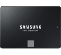 Samsung SSD 870 EVO 2000 GB, SSD form factor 2.5", SSD interface SATA III, Write speed 530 MB/s, Read speed 560 MB/s MZ-77E2T0B/EU | 8806090545900