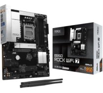 Mainboard ASROCK AMD B850 Socket AM5 ATX RAM DDR5-SDRAM 4xSlots Wi-Fi Yes Bluetooth Yes B850ROCKWIFI7 B850 ROCK WIFI 7 | 4711581493841