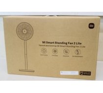 SALE OUT. SALE OUT. Xiaomi | Mi Smart Standing Fan 2 Lite | Stand Fan | 38 W | Number of speeds 3 | Oscillation | Remote control | White | USED, DIRTY PYV4007GLSO | 2000001372807
