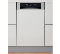 Whirlpool Dishwasher | WSBO 3O34 PF X | Built-in | Width 45 cm | Number of place settings 10 | Number of programs 8 | Energy efficiency class D | Display | Stainless steel WSBO 3O34 PF X | 8003437233432