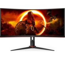 AOC | Gaming Monitor | CU34G2XP/BK | 34 " | VA | 21:9 | 180 Hz | 1 ms | 3440 x 1440 pixels | HDMI ports quantity 2 | Black CU34G2XP/BK | 4038986111331