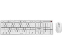 KEYBOARD +MOUSE WRL ENG/WHITE KBS-WMS-01-W GEMBIRD KBS-WMS-01-W | 8716309137041