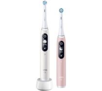 Oral-B Electric Toothbrush | iO6 DuoPack | Rechargeable | For adults | Number of brush heads included 2 | Number of teeth brushing modes 5 | White/Pink IO6 WHITE PINK | 4210201381877