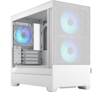 Fractal Design | Pop Mini Air RGB | Side window | White TG Clear Tint | mATX, Mini ITX | ATX FD-C-POR1M-01 | 7340172703228