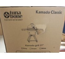 SALE OUT. TunaBone | Kamado classic 21" grill | Dark grey | DAMAGED PACKAGING AND DAMAGED BODY PAINT TBG21GRAY-01SO | 2000001183502