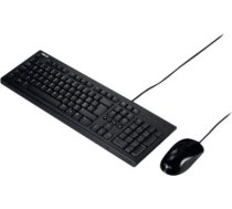 Asus U2000 | Keyboard and Mouse Set | Wired | US | Black 90-XB1000KM001K0- | 4711387539231