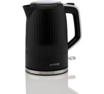Gorenje K17DPB | Kettle | Electric | 1.7 L | 2200 W | Plastic/Stainless steel | 360° rotational base | Black K17DPB | 3838782826955