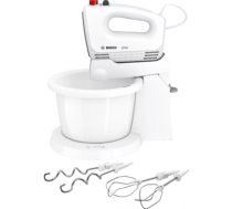 Bosch | Mixer | CleverMixx MFQ2600G | Mixer with bowl | 375 W | Number of speeds 4 | Turbo mode | White MFQ2600G | 4242005102808