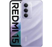 Xiaomi | Redmi | 15 4G | Sandy Purple | 6.9 " | IPS LCD | 1080 x 2340 pixels | Qualcomm | Internal RAM 8 GB | 256 GB | Dual SIM | Nano SIM | 4G | Main camera resolution 50 MP | Secondary camera resolution 8 MP | Android | 15 | 7000 mAh 68296 | 6932554449759