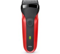 Braun | Series 3 Shaver | 300s | NiMH | Red 300S RED | 4210201163343