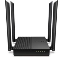 Wi-Fi Rūteris Archer AC1200 MU-MIMO C64 802.11ac, 867+400 Mbit/s, Ethernet LAN (RJ-45) ports 4, Antenna type 4 x Fixed ARCHER C64 | 4897098683217