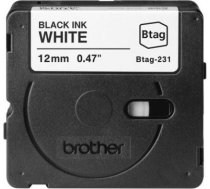Brother BTAG-231 | Black on White | Btag BTAG231 | 4977766835787