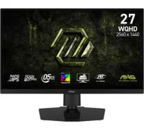 LCD Monitor MSI 27 " 2560 x 1440 pixels Wide Quad HD Native aspect ratio 16:9 LCD Flat MAG274QPFE20 MAG 274QPF E20 | 4711377368131