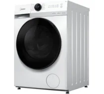 Midea | Washing Machine | MF200W80WB/W-HR | Energy efficiency class A | Front loading | Washing capacity 8 kg | 1400 RPM | Depth 48 cm | Width 60 cm | Display | LCD | Steam function | White MF200W80WB/W | 6945878331815