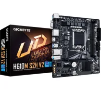Gigabyte | H610M S2H V2 1.0 | Processor family Intel | Processor socket LGA1700 | DDR5 DIMM | Supported hard disk drive interfaces M.2, SATA | Number of SATA connectors 4 H610M S2H V2 1.0 | 4719331859817