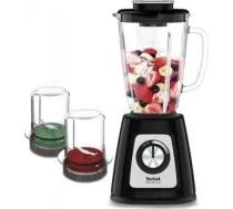 TEFAL | Blender | BL438831 BlendForce | Tabletop | 800 W | Jar material Glass | Jar capacity 1.25 L | Ice crushing | Black BL438831 | 3016661153419