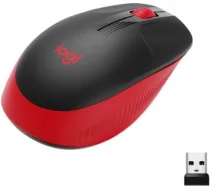M190 Bezvadu datorpele, USB, AA, Sarkana 910-005908 | 5099206091856