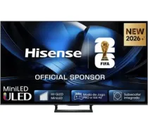 Hisense ULED MiniLED TV | 65U7SE | 65" | Smart TV | VIDAA OS | UHD | Black 65U7SE | 6942351433851