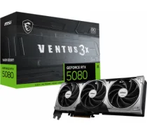 MSI GeForce RTX 5080 16G VENTUS 3X OC BLACK | MSI GEFORCE RTX 5080 16G | 4711377423779