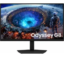 Samsung | Odyssey G8 LS27HG806EFXEN | 27 " | IPS | QHD | 16:9 | 360 Hz | 1 ms | 5120 x 2880 pixels | 350 cd/m² | HDMI ports quantity 2 | Black LS27HG806EFXEN | 8806099041441