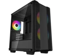 Deepcool | Micro-ATX CASE | CC360 | Mini-ITX / Micro-ATX | ATX PS2 (maximum length: 160mm) | Black R-CC360-BKAPM3-G-1 | 6933412774976