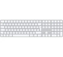 Apple Magic Keyboard with Touch ID and Numeric Keypad | Keyboard | Wireless | English | White MXK73Z/A | 195949655180
